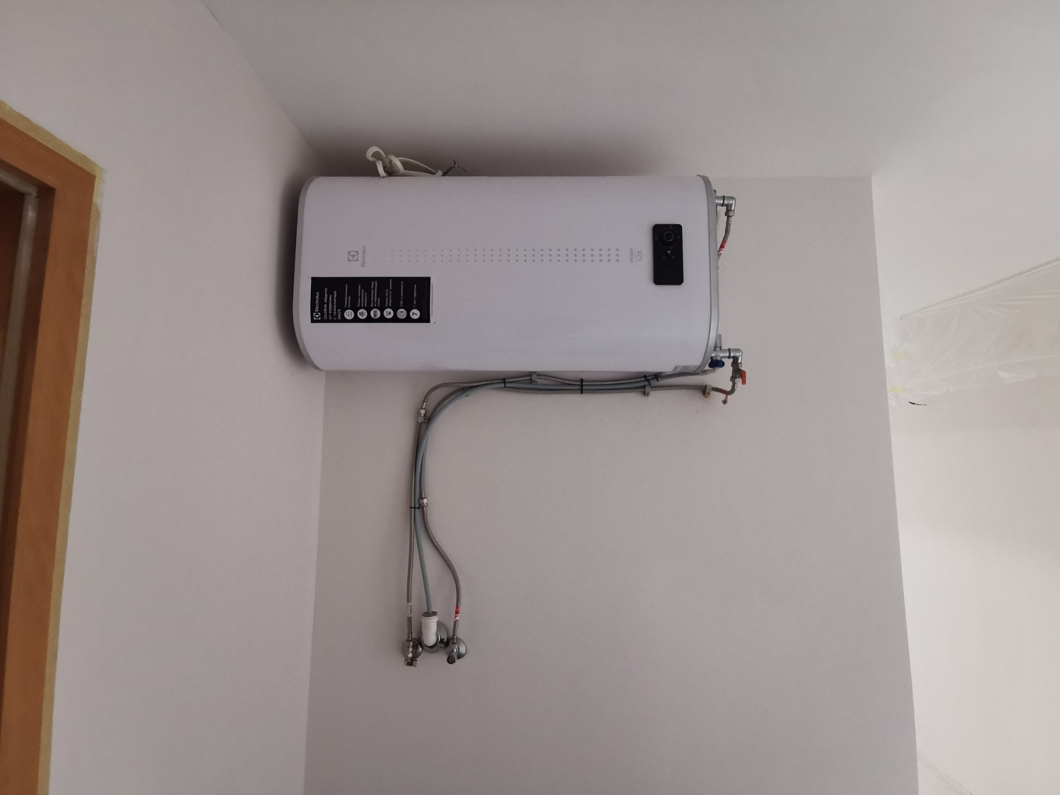 Установка водонагревателей